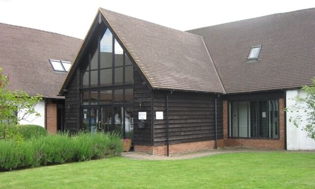 Old Stables, Grange Farm, Saunderton This old stable block is mostly 19th century but includes the remains of a 15th or early 16th century cruck structure http://www.imagesofengland.org.uk/Details/Default.aspx?id=46539&mode=quick . It is now used as the reception block for the charity Hearing Dogs for Deaf People www.hearingdogs.org.uk .
