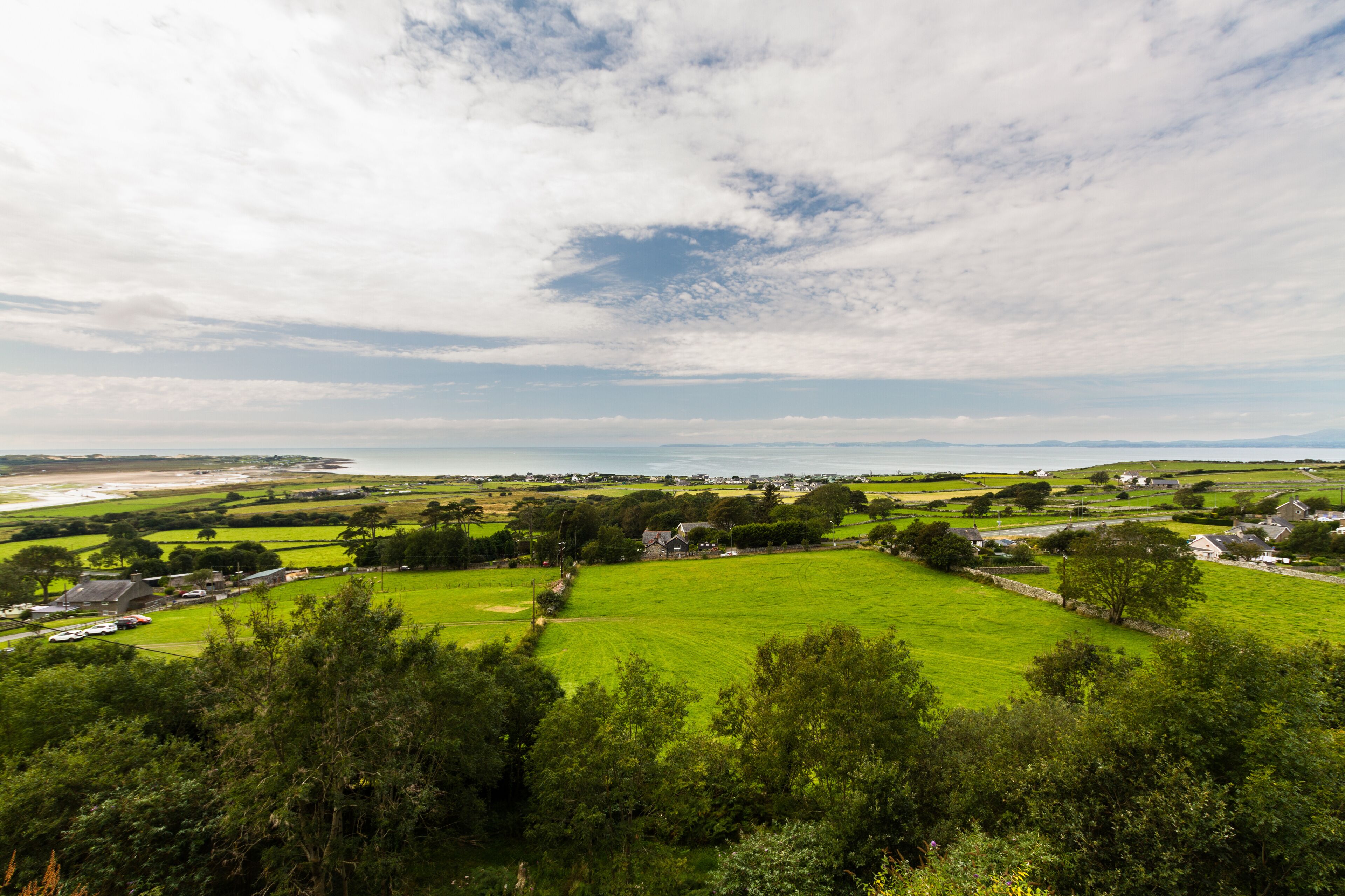 Welsh coast near Llanbedr