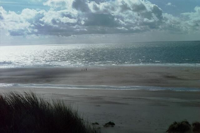 Mochras beach. Over the dunes from the Shell Island campsite in near Llanbedr, Gwynedd. www.shellisland.co.uk A truly beautiful part of the world, the dunes are a SSSI for their unique flora and fauna.
