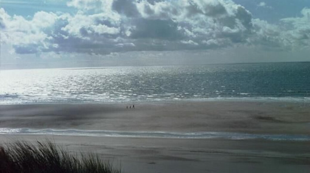Mochras beach. Over the dunes from the Shell Island campsite in near Llanbedr, Gwynedd. www.shellisland.co.uk A truly beautiful part of the world, the dunes are a SSSI for their unique flora and fauna.