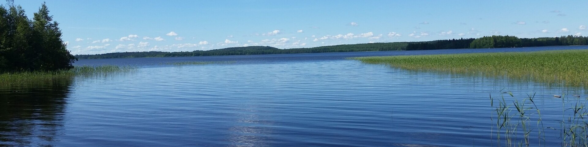 What a view! Visiting the bf's summer home in Viitasaari, Finland. #beautiful #finland #blue