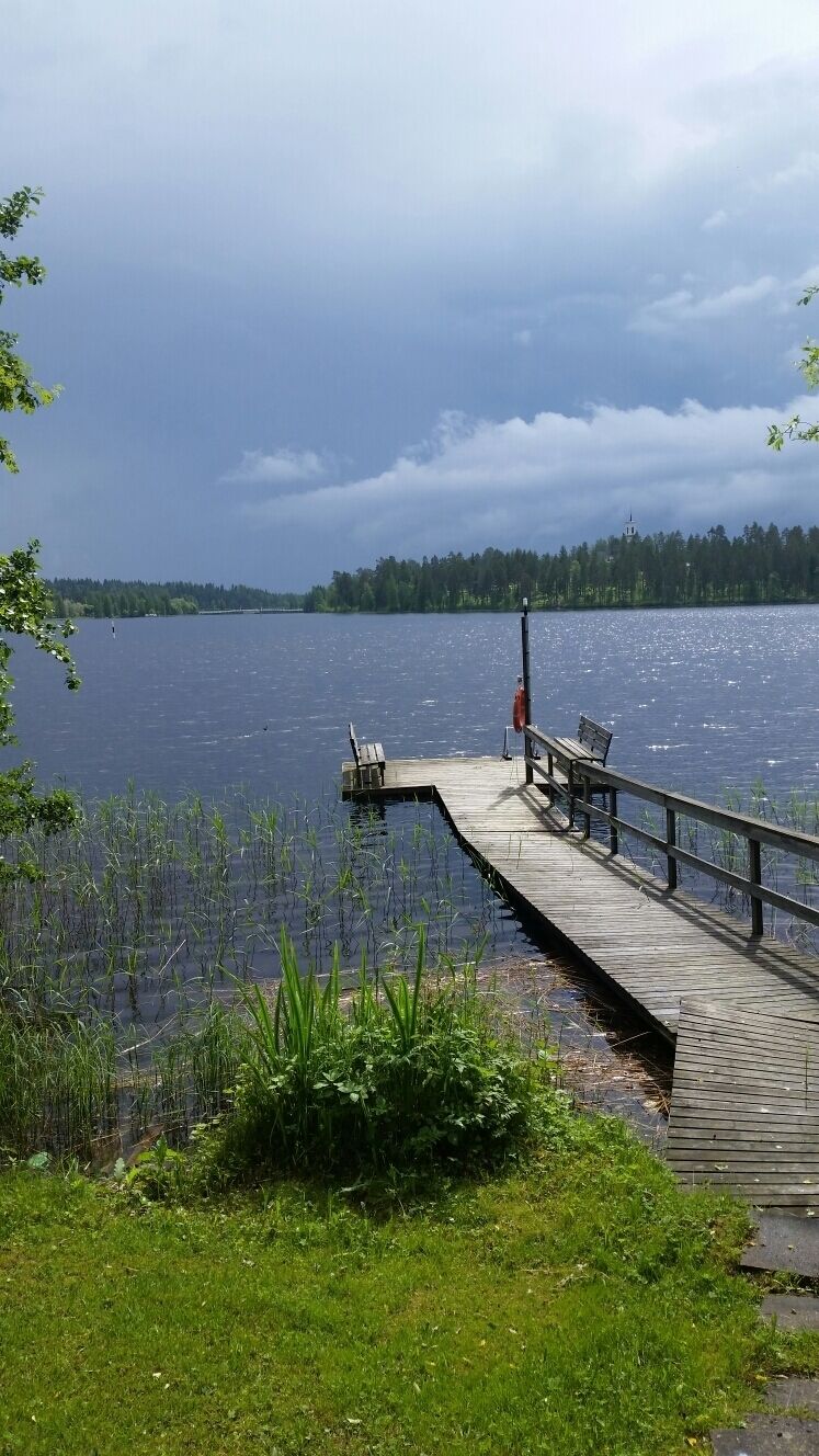 Hotelli Pihkuri is the cutest, quaint hotel in Viitasaari, Finland. This was our view after walking out our back door. So relaxing :) We enjoyed their sauna, and karaoke in the lounge.