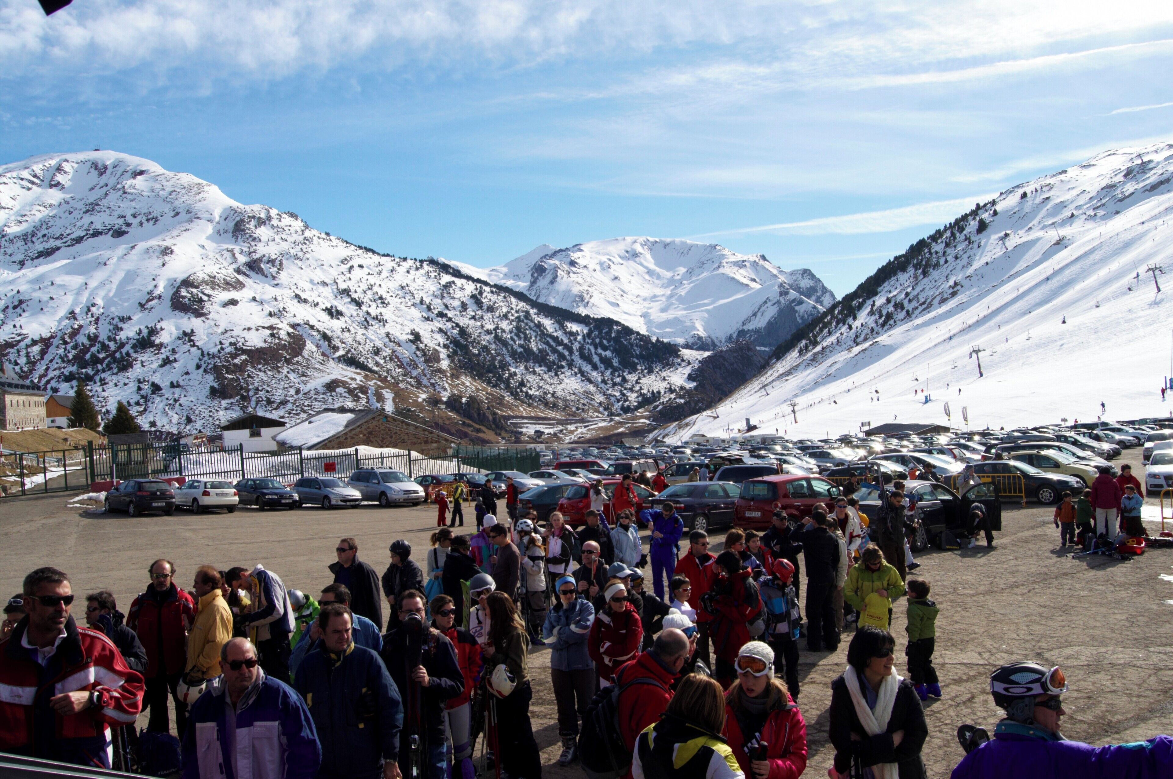 Recogindo el forfait