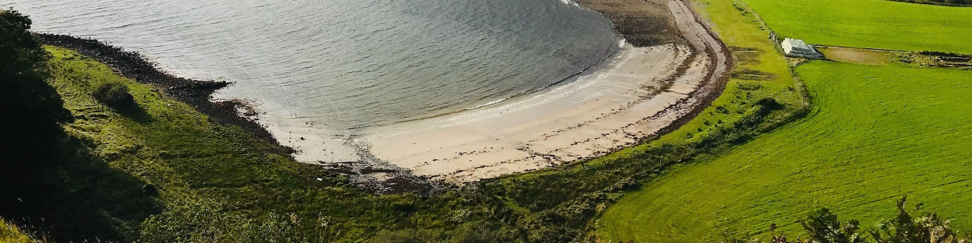 Where columba landed on mainland Scotland brining christianity