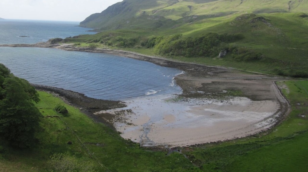 View from the B8007 on the Ardnamurchan peninsula.