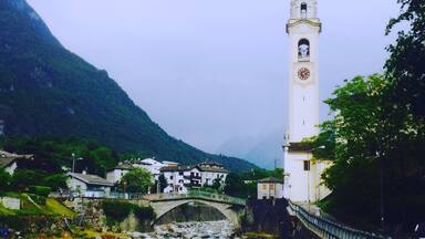 Mera river in beautiful mountain town of Prosto di Piuro, Lombardia, Italia. It's an unexplored place in Italy-Switzerland border.
#Mountain #River #Italy