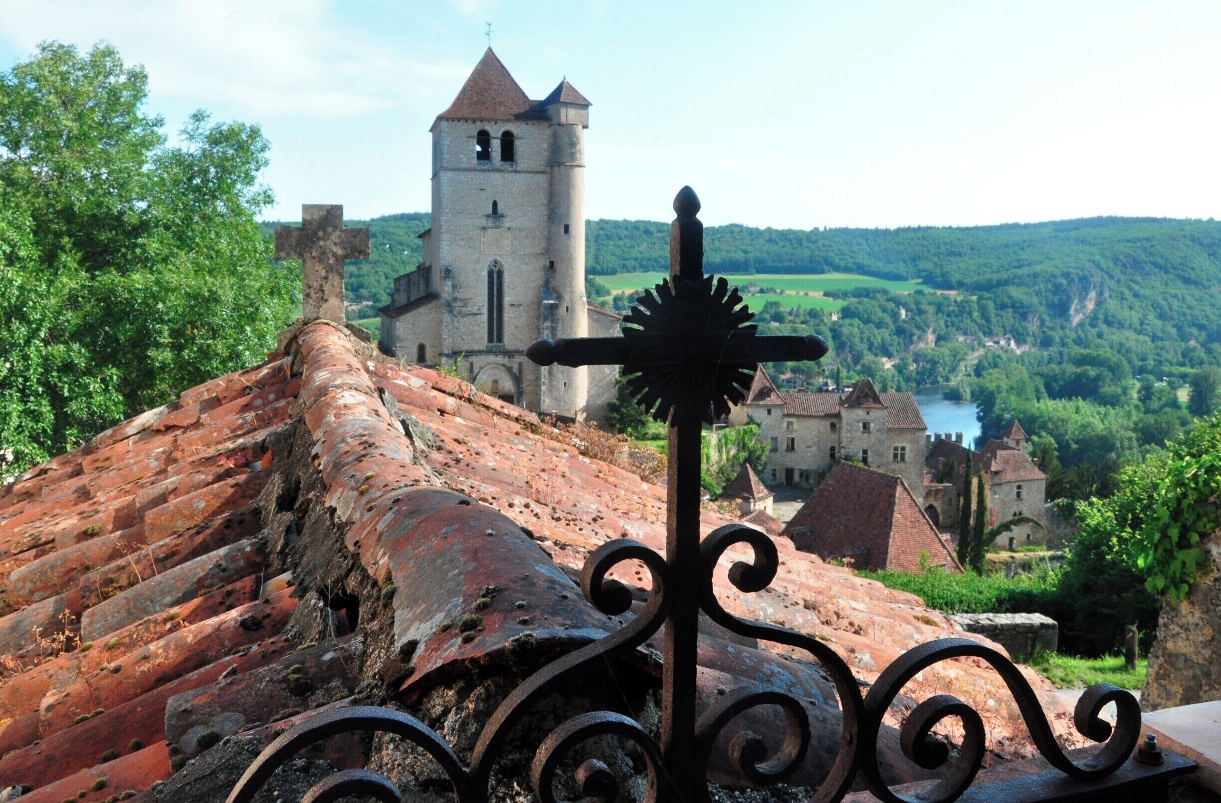 In 2012 this little village on the causses de Quercy was named the 'most beautiful' of the 'plus beaux villages' of France. There can be no disputing this - it truly is one of the most stunning places we have ever been. We stayed here for a week and never tired of this fabulous view from our little cottage.
