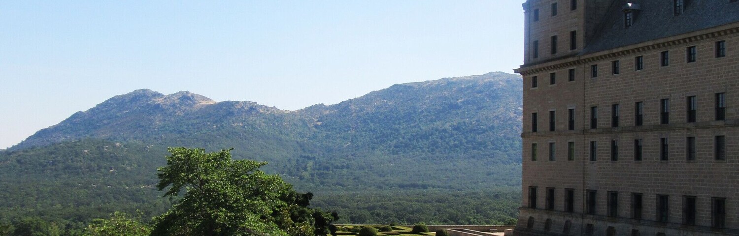 Interior garden of the monastery.