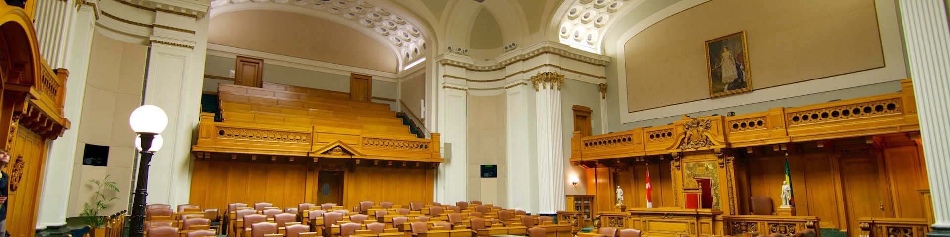 Saskatchewan Legislative Building which includes heritage elements, interior views and heritage architecture