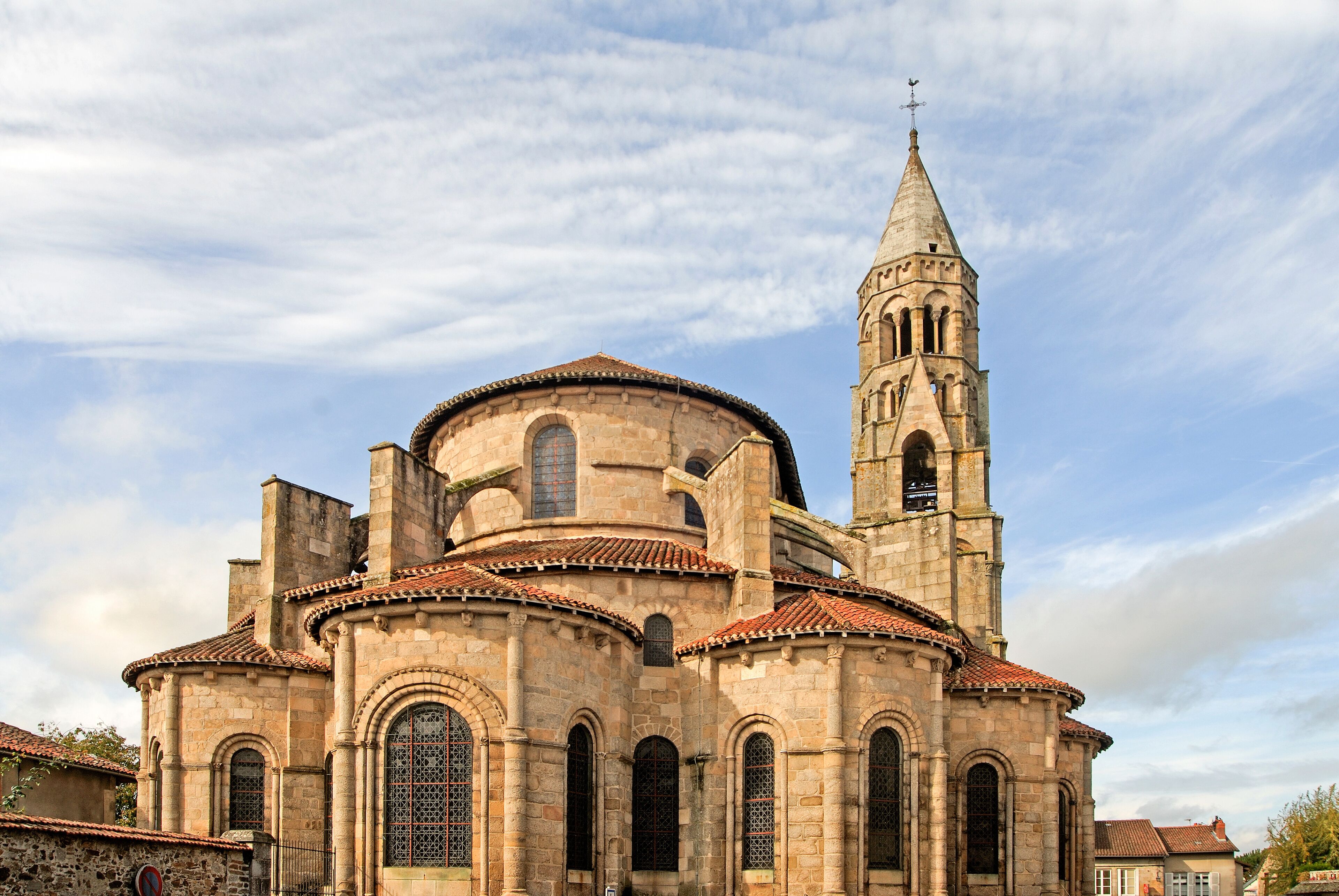 Collegiate church of Saint-Leonard-de-Noblat, Haute-Vienne department, Limousin region, France, Europe