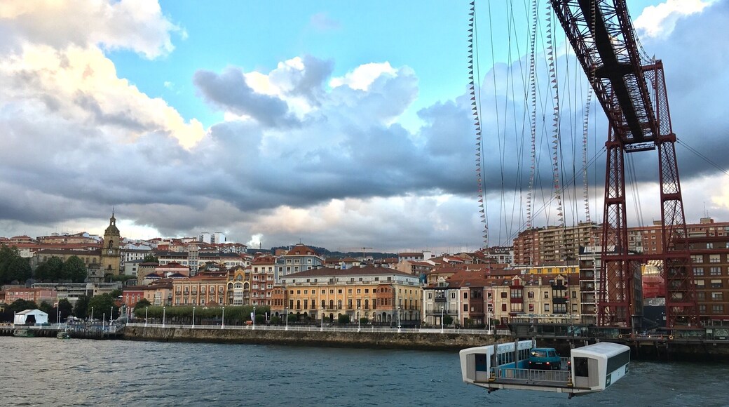 The Vizcaya Bridge.
The first mechanical transporter bridge in the world, from 1893...and still running!
Transporting both people and cars from one to the other side of the river banks, distant of 160 meters.
Getxo
Basque Country
Spain
#TroveOnTuesday