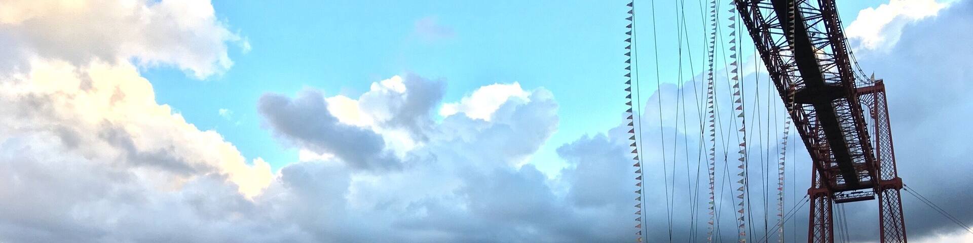 The Vizcaya Bridge.
The first mechanical transporter bridge in the world, from 1893...and still running!
Transporting both people and cars from one to the other side of the river banks, distant of 160 meters.
Getxo
Basque Country
Spain
#TroveOnTuesday