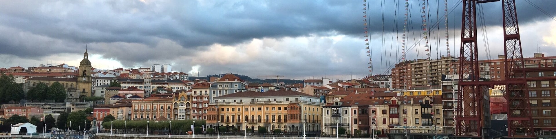 The Vizcaya Bridge.
The first mechanical transporter bridge in the world, from 1893...and still running!
Transporting both people and cars from one to the other side of the river banks, distant of 160 meters.
Getxo
Basque Country
Spain
#TroveOnTuesday