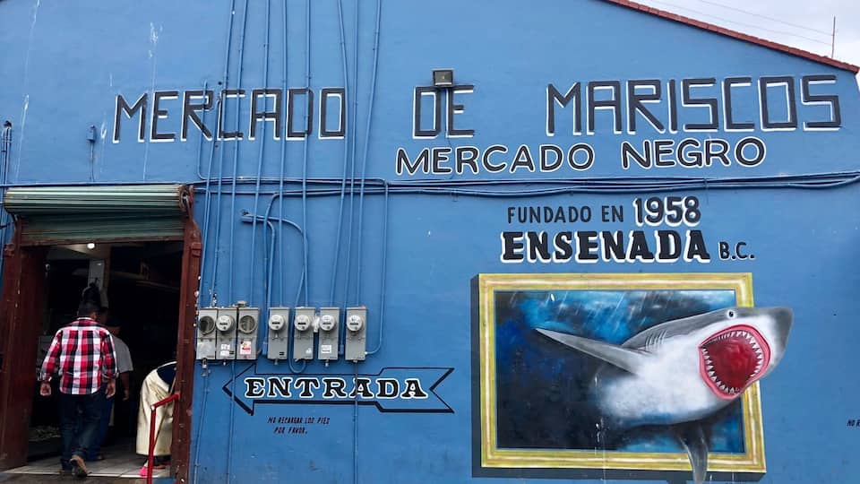 Where the catch of the day is sold. Definitely off the tourist track and very interesting.