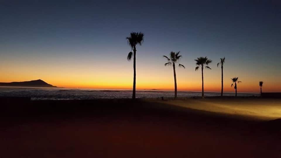 Beautiful twilight at Estero Beach Resort