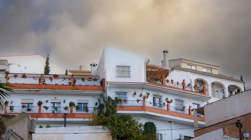 Architecture of the Old Town of Almogia in Andalusia, Spain
