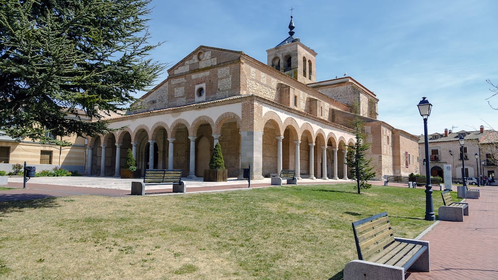 Santa Maria Church in Olmedo, Valladolid, Spain