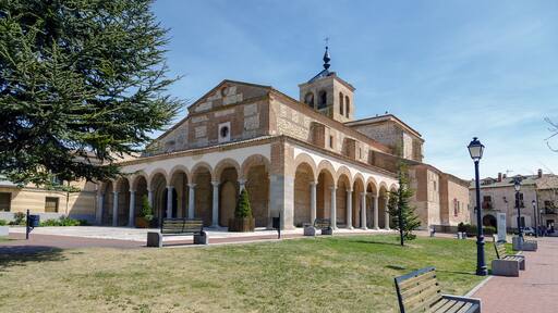 Santa Maria Church in Olmedo, Valladolid, Spain