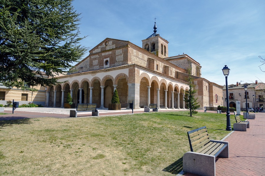 Santa Maria Church in Olmedo, Valladolid, Spain