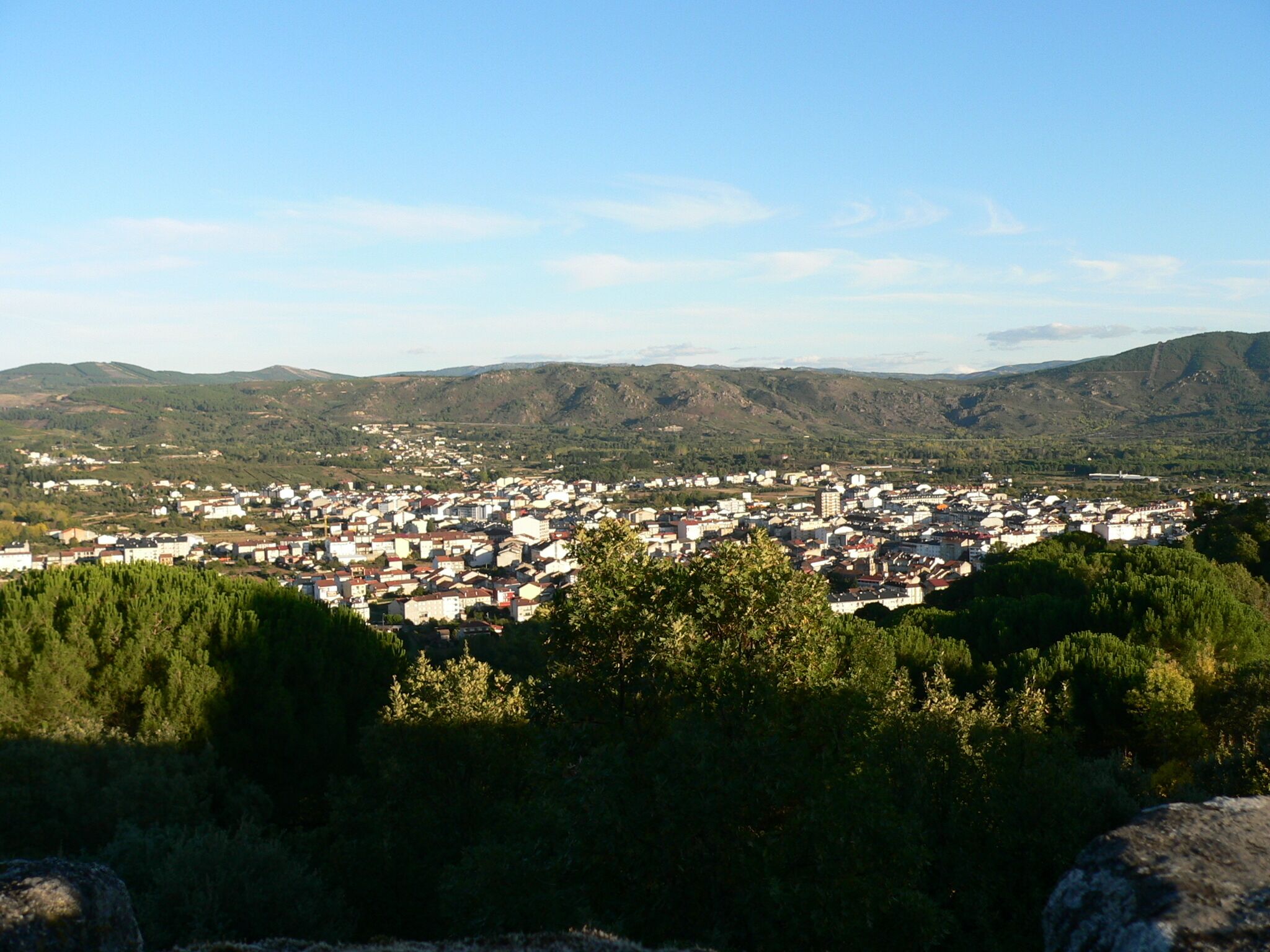 Verin, seen from Castelo de Monterrei