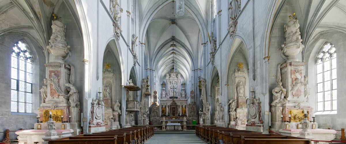 Schloss Salem Kirche Innen Panorama