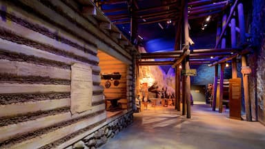 Great Platte River Road Archway showing interior views