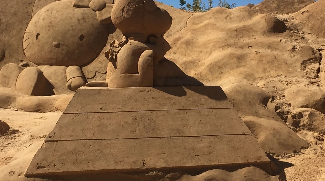 Some incredible sand sculptures.