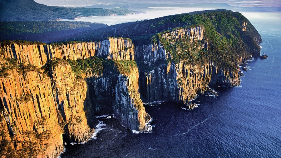 Bruny Island which includes rugged coastline