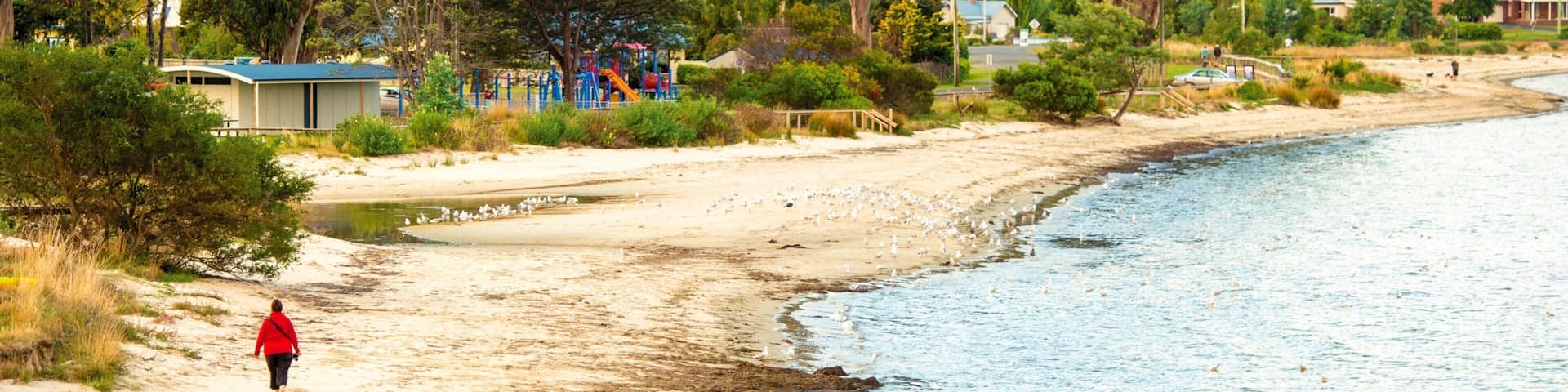Dover which includes general coastal views and a beach