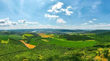 Panorma Photo from Hungary, Danube bend, Pilismarot