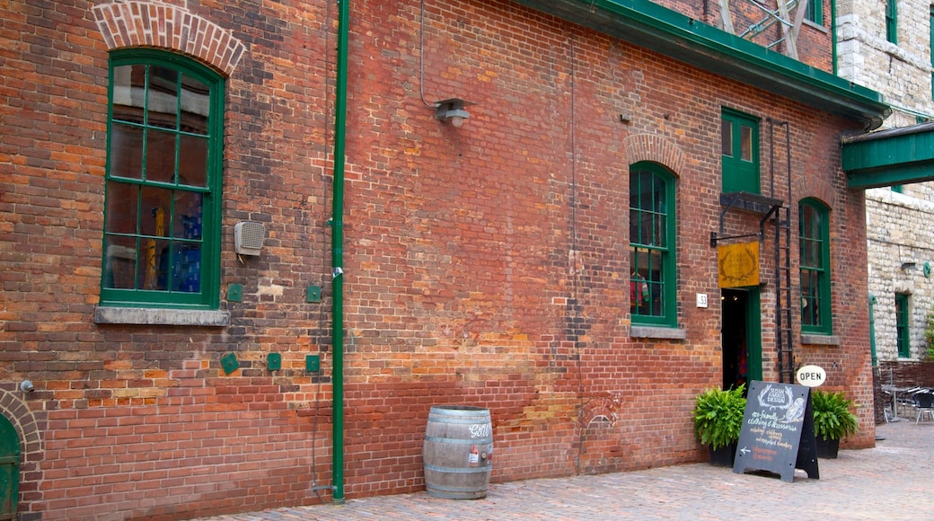 The Distillery Historic District que incluye una ciudad