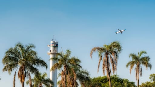The aircraft is over the Buenos Aires. Argentina.