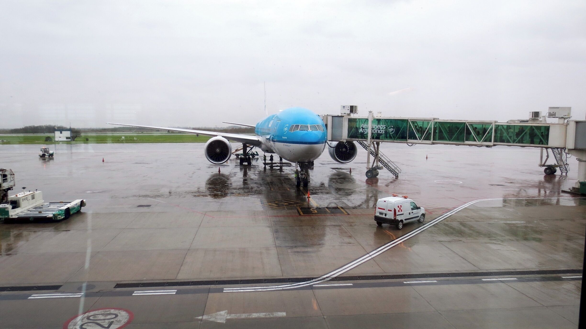 Buenos Aires, Airport EZE, Plane KLM 

#architecture