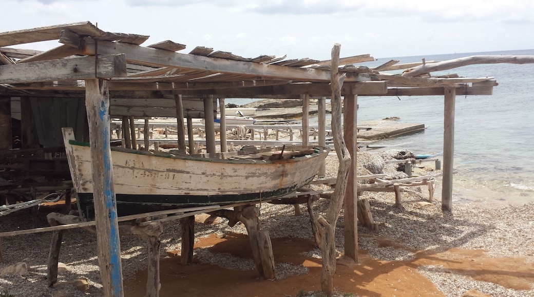 Rustic and quiet Platja de Migjorn on the island of Formentera