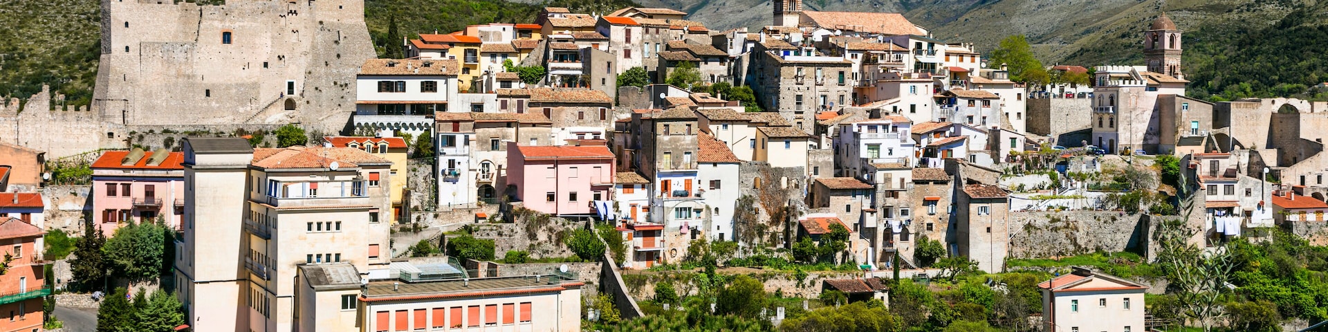 Itri - beautiful medieval village(borgo) in Lazio region, Italy