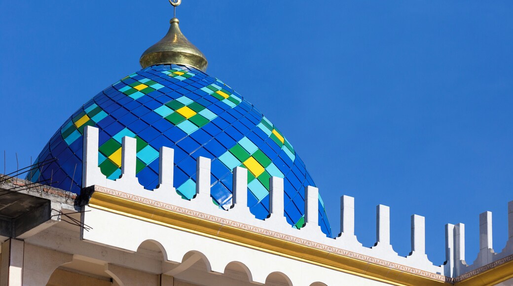 A view of mosque in Kintamani, Bali, Indonesia.
