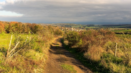 View of the village of Somme-Leuze in the Belgian Ardennes