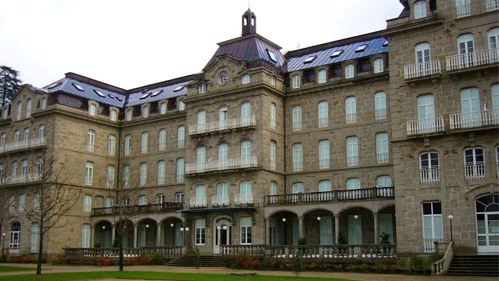 Fachada del Balneario de Mondariz, Pontevedra