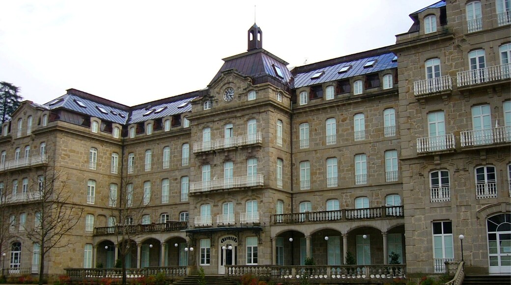 Fachada del Balneario de Mondariz, Pontevedra