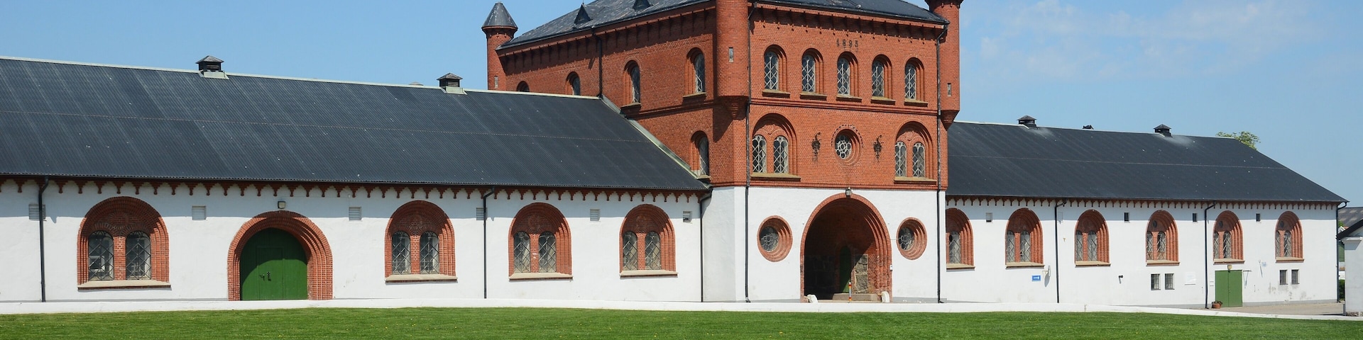 Stable in Bollerup manor, Tomelilla commune, Scania, Sweden, Europe