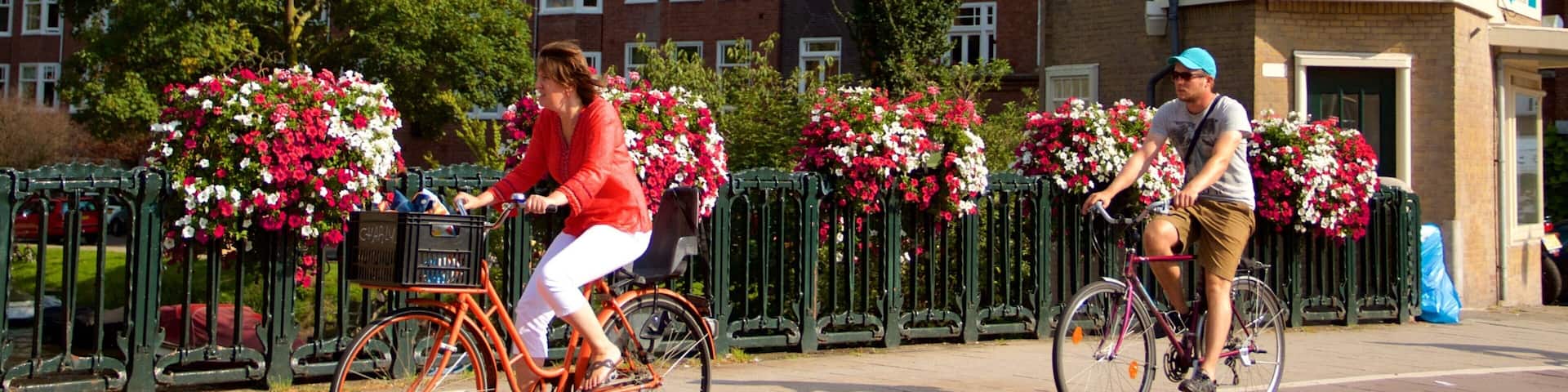 Amsterdam Southeast featuring cycling as well as a couple