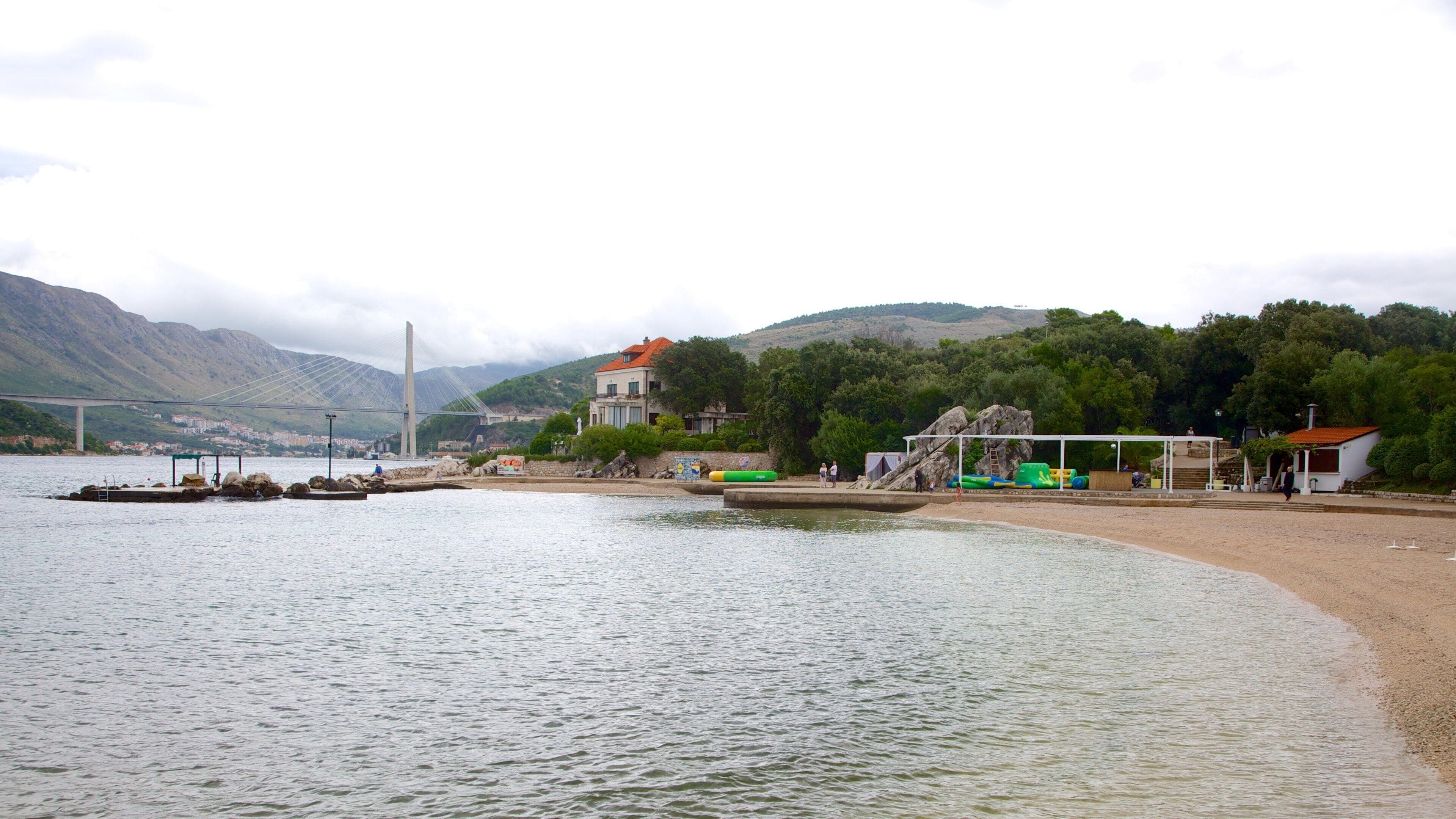Copacabana Beach featuring a beach