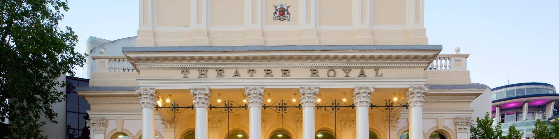 Theatre Royal featuring theater scenes and heritage architecture