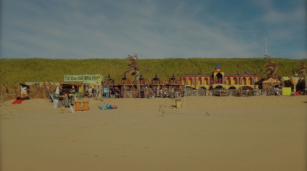 Bloemendaal Beach on the North Sea shore. Pleasant, peaceful & fun. especially when there is a cool Luminosity festival going there... x