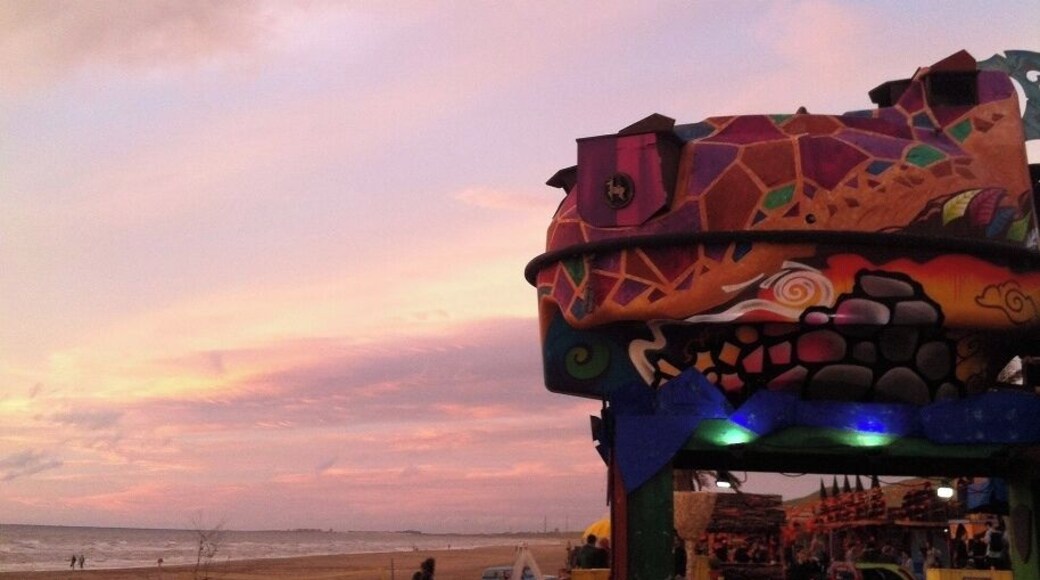 Bloemendaal Beach on the North Sea shore. Pleasant, peaceful & fun. especially when there is a cool Luminosity festival going there... x