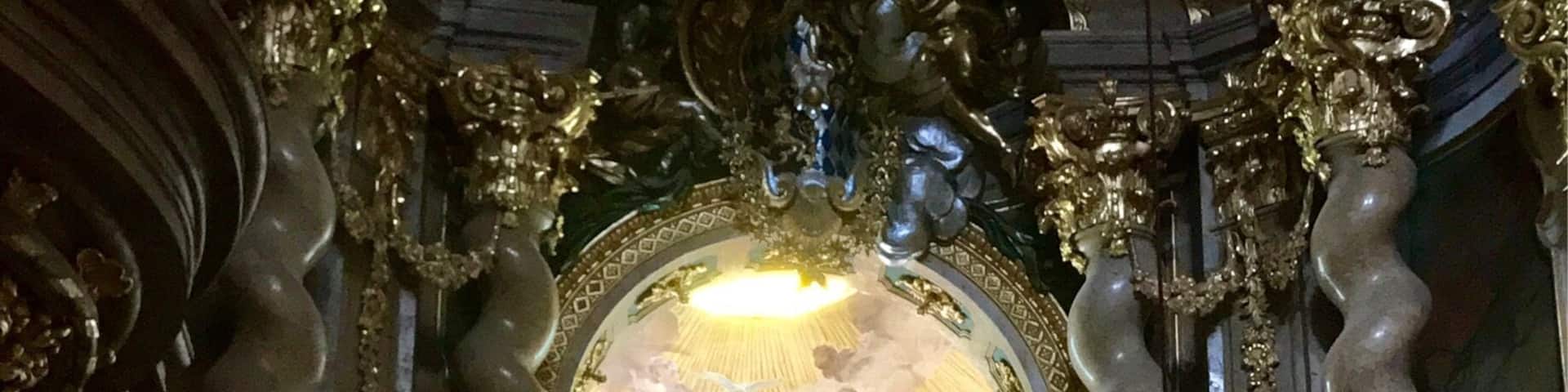 Not much from the outside, but step inside to see a spectacular "back-lit" altar showing St George slaying the dragon.