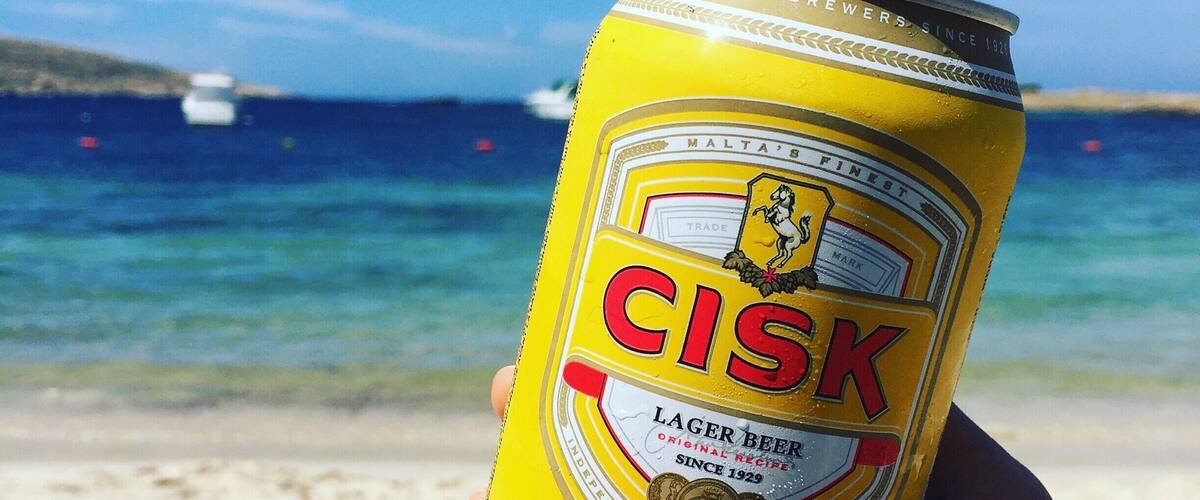 Don't ever settle in the Blue Lagoon once you landed from the boat! Hike 10 min to Santa Maria Bay to enjoy a can of Cisk and the 'private' beach that no one is blocking your view! #LifeAtExpedia