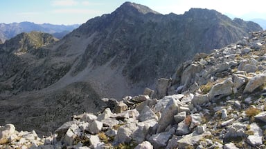 Coma del Pessó vista des de lo Pessó Petit; la Vall de Boí, Alta Ribagorça, Catalunya