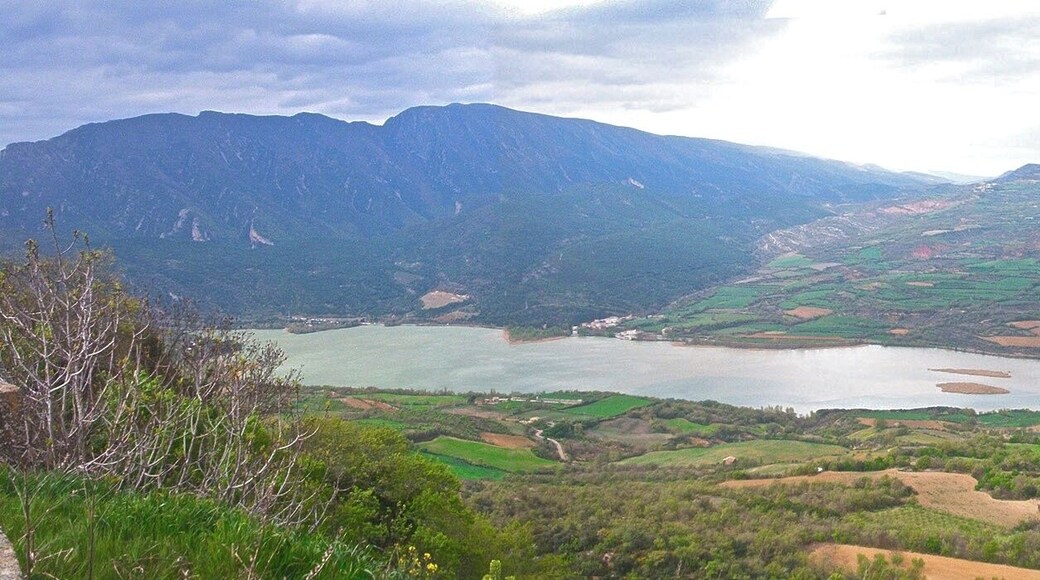 L'embassament de Terradets des de Llimiana