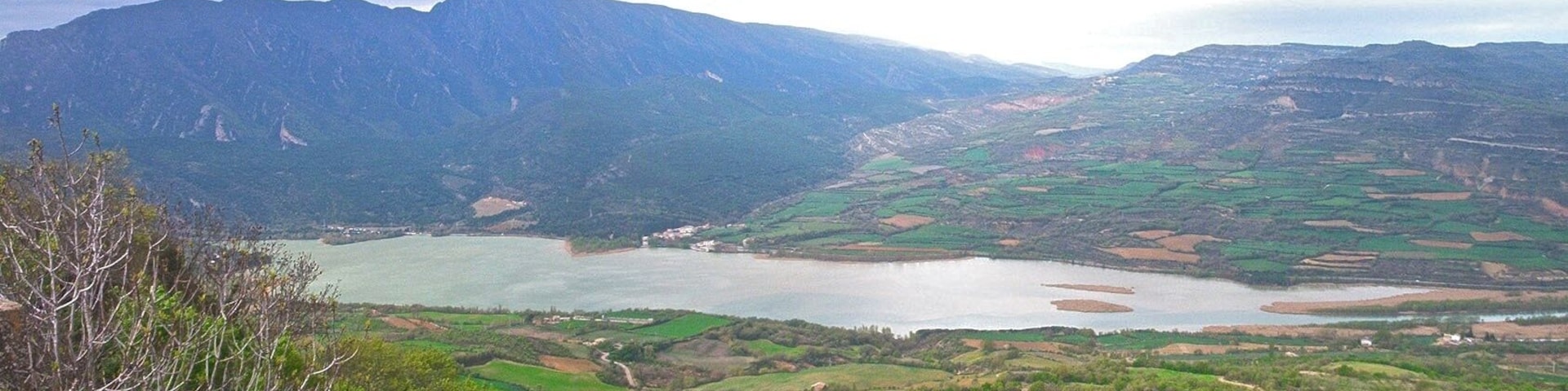 L'embassament de Terradets des de Llimiana